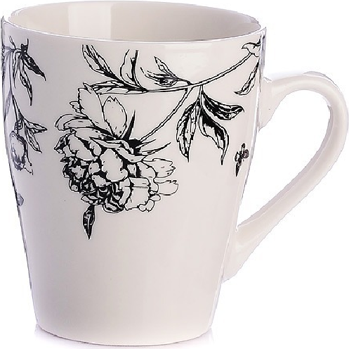 Кружка Loraine Цветы графика / 31227 - фото