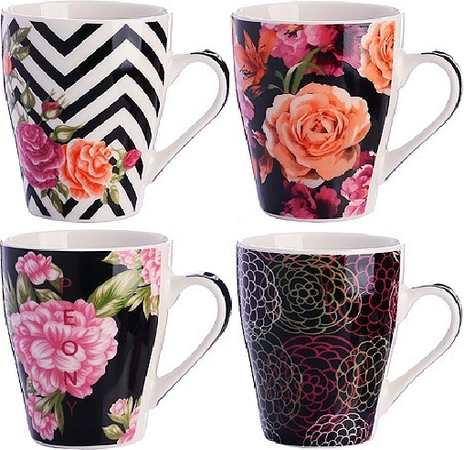 Кружка Loraine Цветы / 31223 - фото