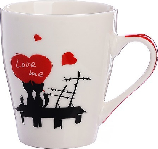 Кружка Loraine Черные Кошки / 31218