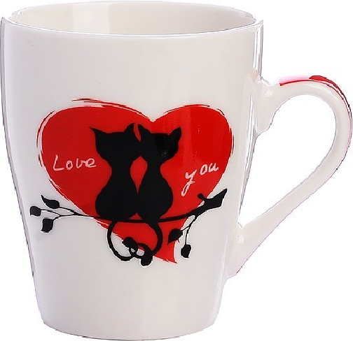 Кружка Loraine Черные Кошки / 31218