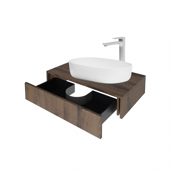 Тумба под умывальник ЗОВ Токио Премиум 80 / TP80BWPTOC2