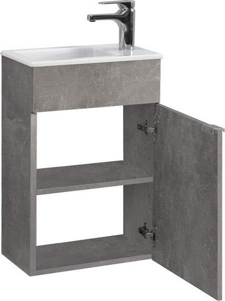 Тумба с умывальником Belux Бергамо-Женева НП40 + Женева 40 ФС