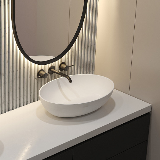 Тумба с умывальником Belux Джаз НП 90-02 + Дубай Д-570