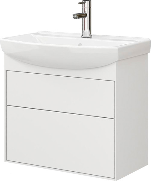 Тумба с умывальником Belux Клермонт Н60-02 + Мебельный Клермонт 60