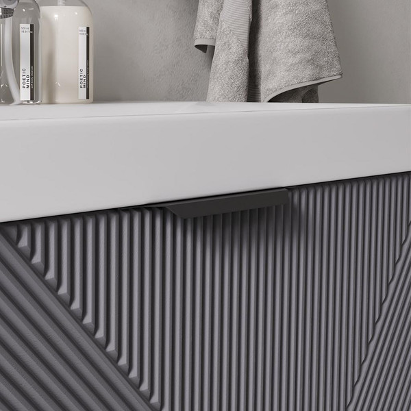 Тумба с умывальником Volna Geometry 80.2Y 9696 + Lake 80