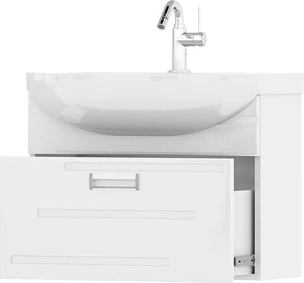 Тумба с умывальником Volna Joli 70.1Y Балтика + Балтика 70 (подвесная)