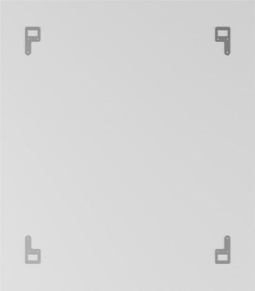 Шкаф с зеркалом для ванной Айсберг Лилия 60