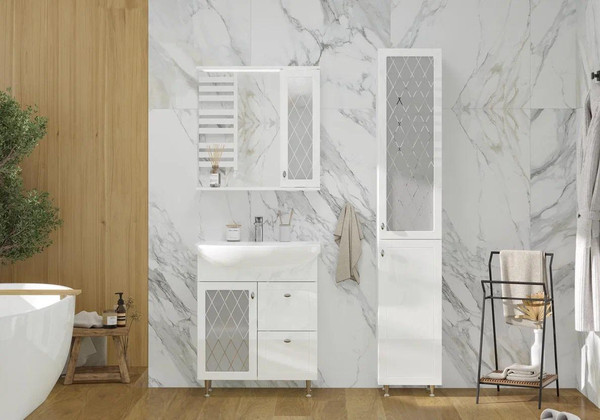 Тумба под умывальник Volna Milena 70.1D.2Y Балтика + Балтика 70