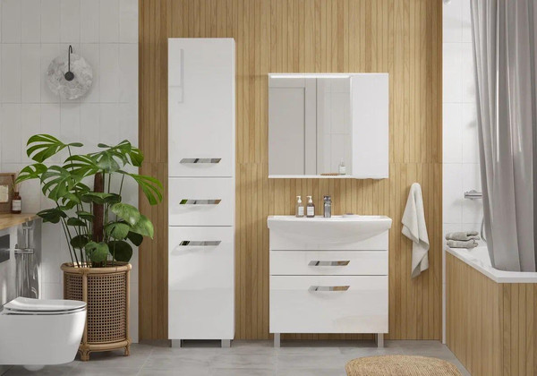 Тумба с умывальником Volna Onda 80.2Y Балтика + Балтика 80