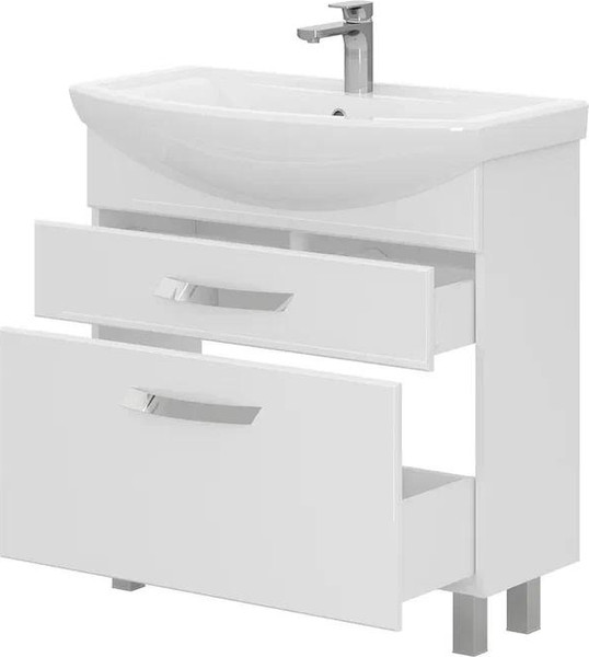 Тумба с умывальником Volna Onda 80.2Y Балтика + Балтика 80