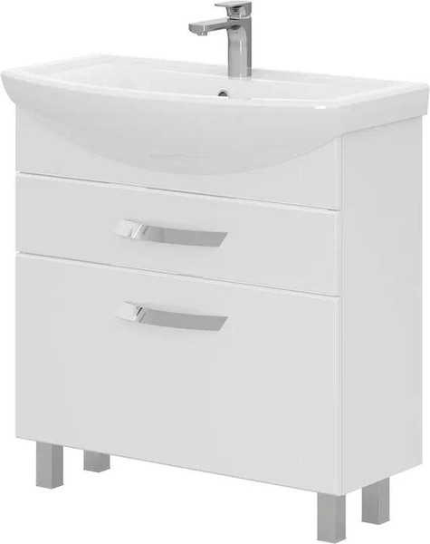 Тумба с умывальником Volna Onda 80.2Y Балтика + Балтика 80