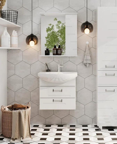 Тумба с умывальником Volna Joli 70.2Y Балтика + Балтика 70 - фото