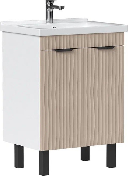 Тумба с умывальником Volna Lotty 60.2D Миранда + Миранда 60