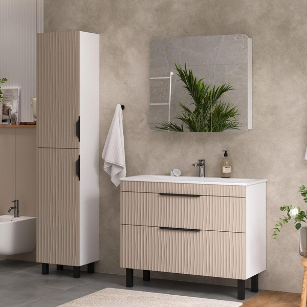 Тумба с умывальником Volna Lotty 100.2Y Pulsus + Pulsus 100