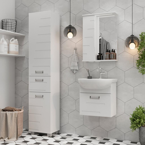 Тумба с умывальником Volna Joli 50.1Y Ладога + Ладога 50