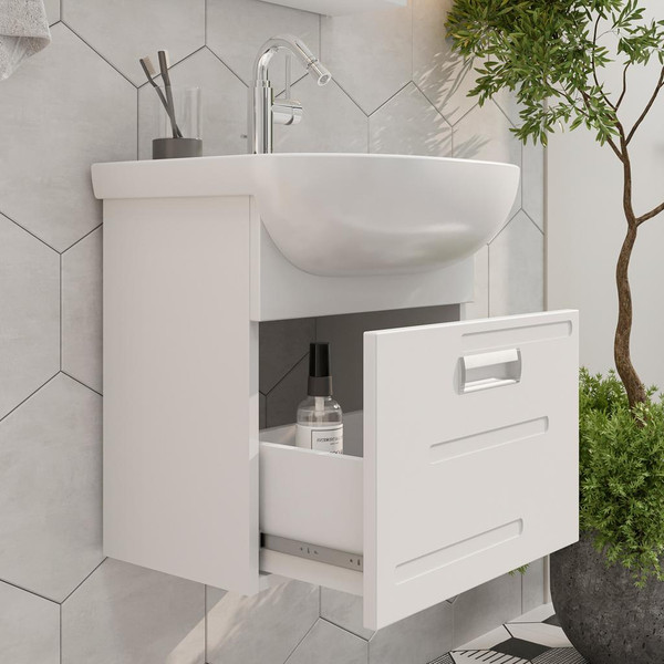 Тумба с умывальником Volna Joli 50.1Y Ладога + Ладога 50