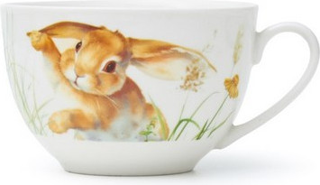 Чашка с блюдцем Fissman Rabbit 13727