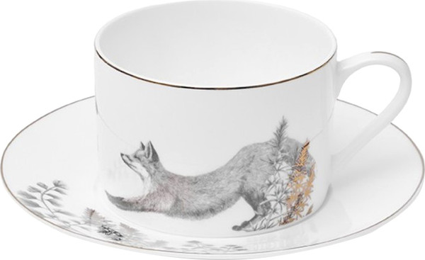 Чашка с блюдцем Fissman Fox 14190 - фото