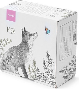 Чашка с блюдцем Fissman Fox 14190