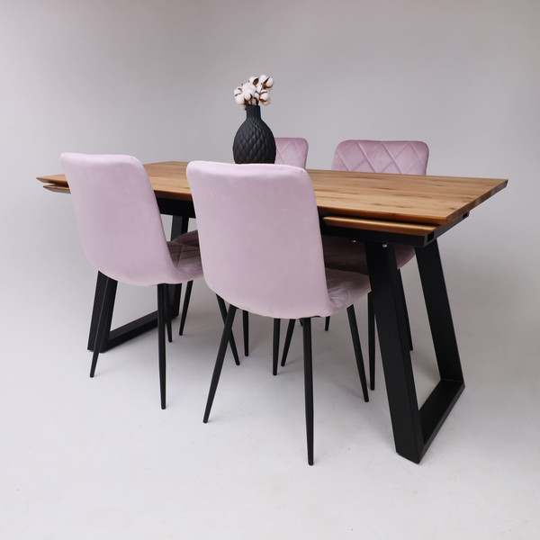 Обеденный стол ОКА Сангай 136-196x80x80