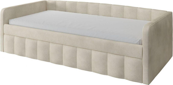 Кровать-тахта Bravo Мебель Молли 90x200 с выкатной частью стандарт 1 вариант - фото