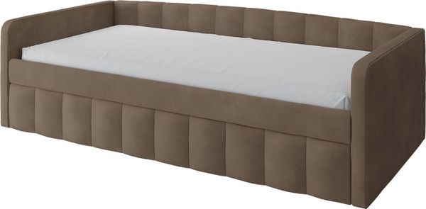 Кровать-тахта Bravo Мебель Молли 90x200 с выкатной частью стандарт 2 вариант - фото