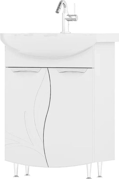 Тумба с умывальником Volna Adel 70.2D Балтика + Балтика 70 - фото