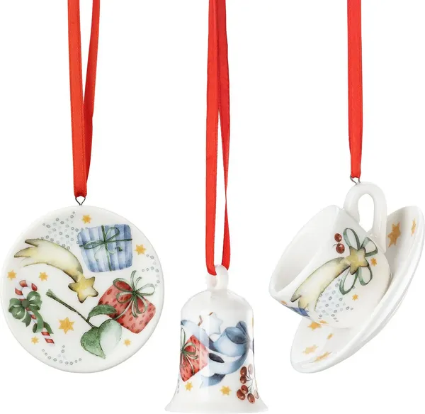 Набор елочных игрушек Hutschenreuther Christmas songs / 02485-727213-28674 - фото