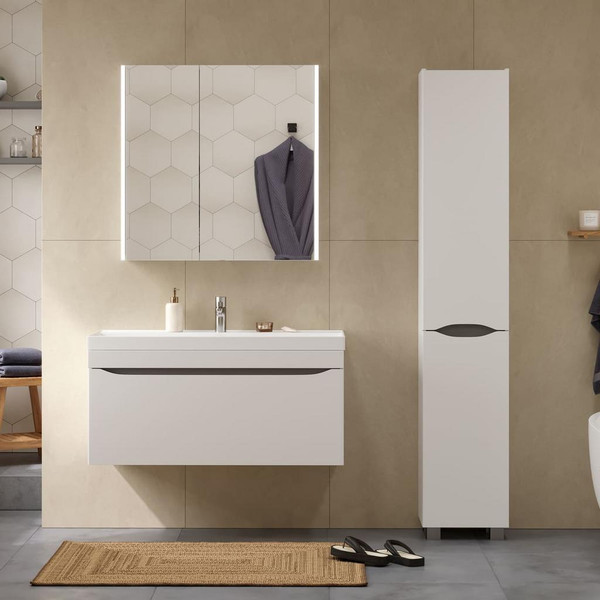 Тумба с умывальником Volna Prime 100.1Y + Prime 100