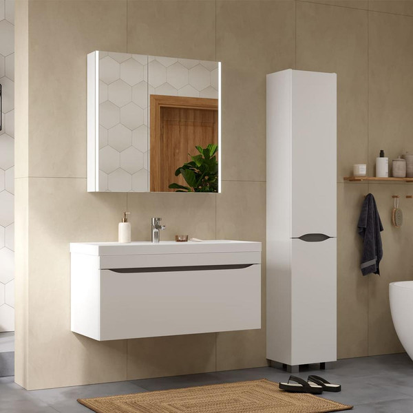 Тумба с умывальником Volna Prime 100.1Y + Prime 100