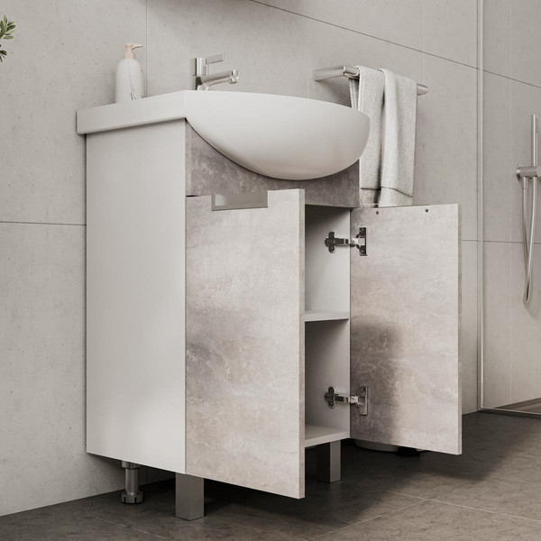 Тумба с умывальником Volna Vario Z 60.2D Балтика + Балтика 60