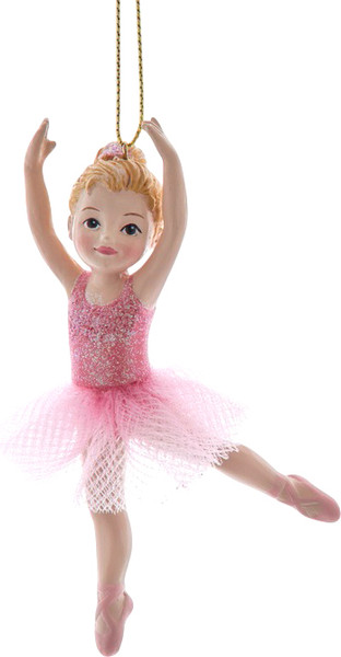 Елочная игрушка Kurt S. Adler Kurt Christmas 2025 Маленькая балерина / E1013 - фото