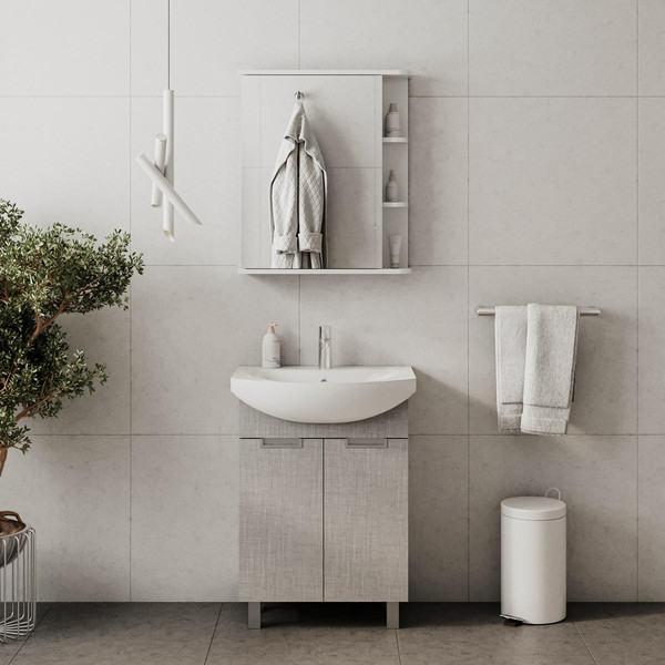 Тумба с умывальником Volna Vario Sf 60.2D Балтика + Балтика 60