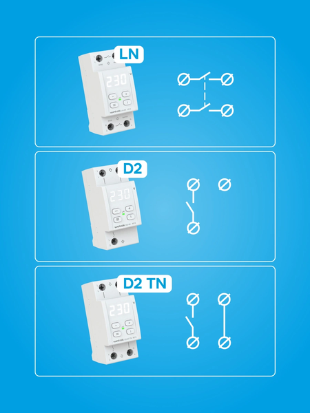Реле напряжения Welrok LN-63