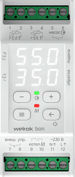 Блок управления для отопительного котла Welrok Bon