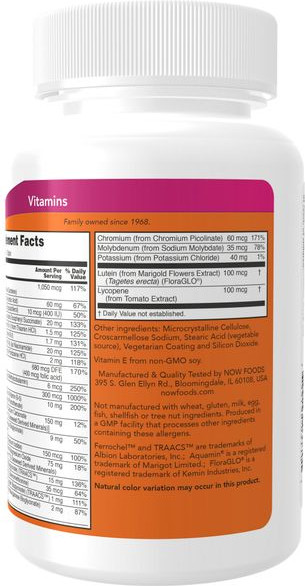 Витаминно-минеральный комплекс NOW Daily Vits