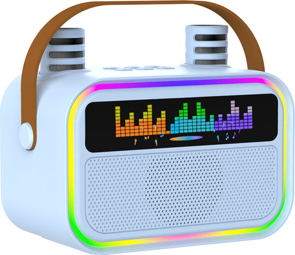 Портативная колонка Maxtop КК04 с двумя микрофонами / КК04B