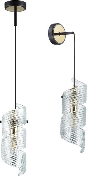 Потолочный светильник Odeon Light Fusilli 5439/1