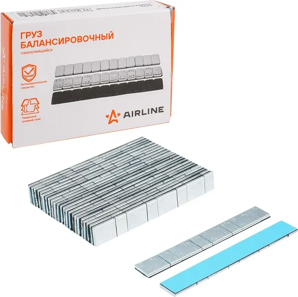 Набор балансировочных грузов для колес Airline 4x5г/4x10г / ATRK181