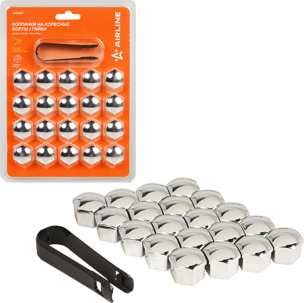 Набор колпачков на колесные болты Airline AWBN07