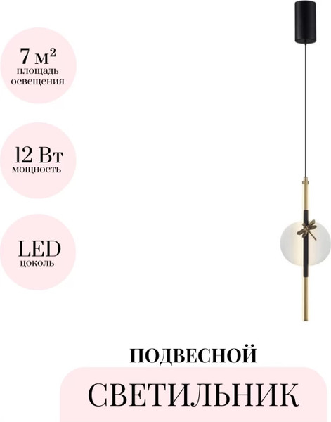 Потолочный светильник Odeon Light Strekoza 5413/12L
