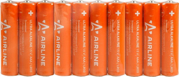 Комплект батареек Airline LR03/AAA / AAA10 - фото