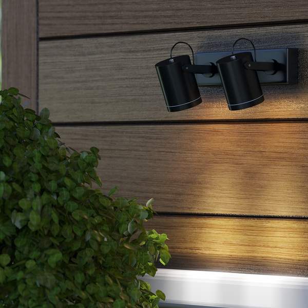 Светильник уличный Gauss Sonata 2xGU10 2x35W 280x90x130мм IP54 / GD153