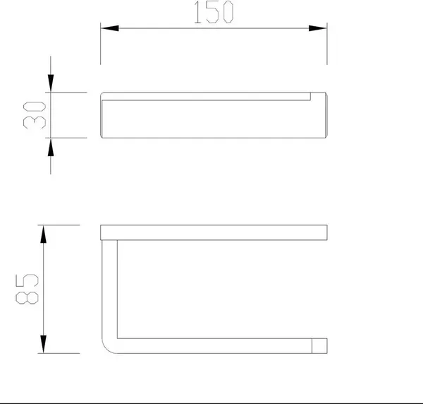 Держатель для туалетной бумаги Abber Westen AA1731SP 