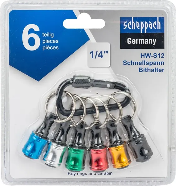 Набор держателей бит Scheppach Sch-HW-S12