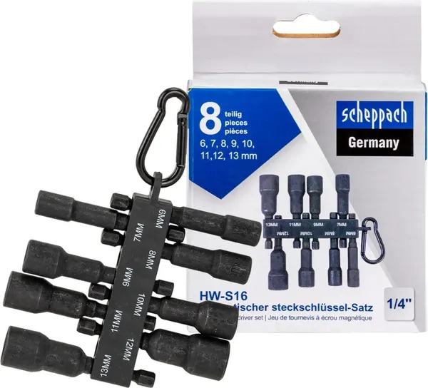 Набор головок слесарных Scheppach Sch-HW-S16