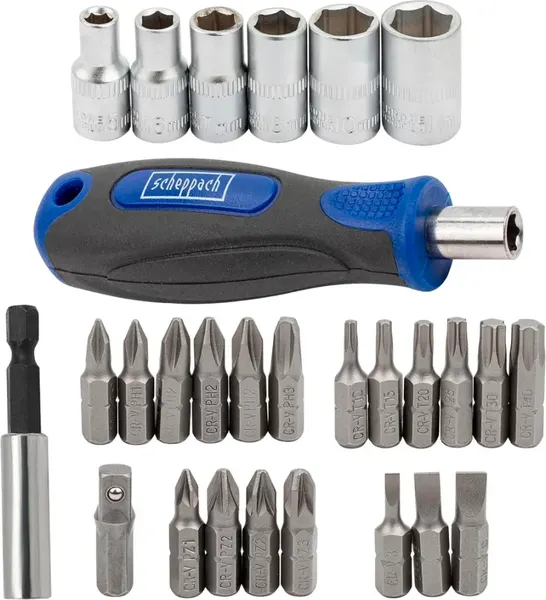 Набор головок, бит Scheppach Sch-HW-S21 - фото