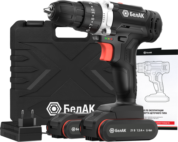 Аккумуляторная дрель-шуруповерт БелАК БАК53313