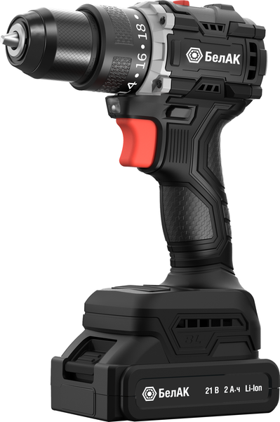 Аккумуляторная дрель-шуруповерт БелАК БАК53314 - фото