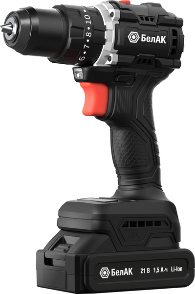 Аккумуляторная дрель-шуруповерт БелАК БАК53315 - фото